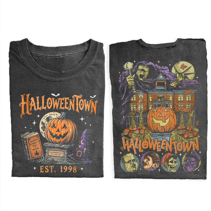 Vintage Halloween Spooky Season T-shirt