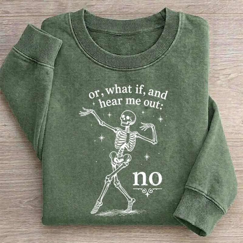 Funny Skeleton Sweatshirt