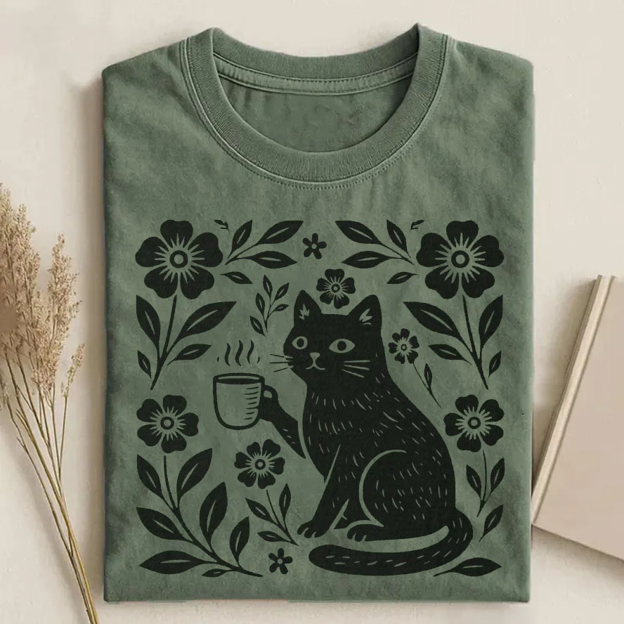 Boho Cat T-shirt