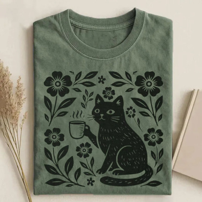 Boho Cat T-shirt
