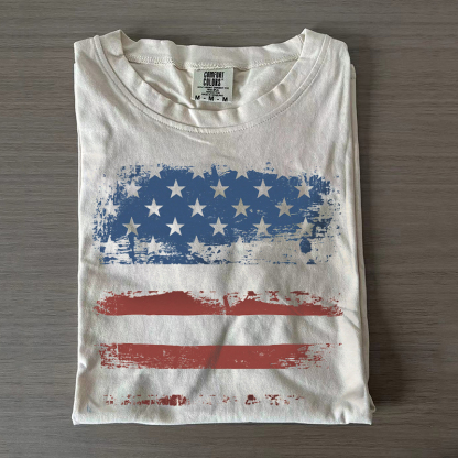 USA Patriotic Flag T-shirt
