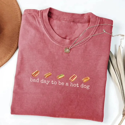 Bad Day to Be a Hotdog T-shirt