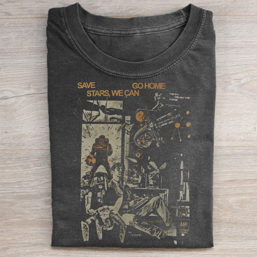 Funny Sci-Fi Quote Space Graphic T-shirt