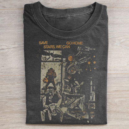 Funny Sci-Fi Quote Space Graphic T-shirt