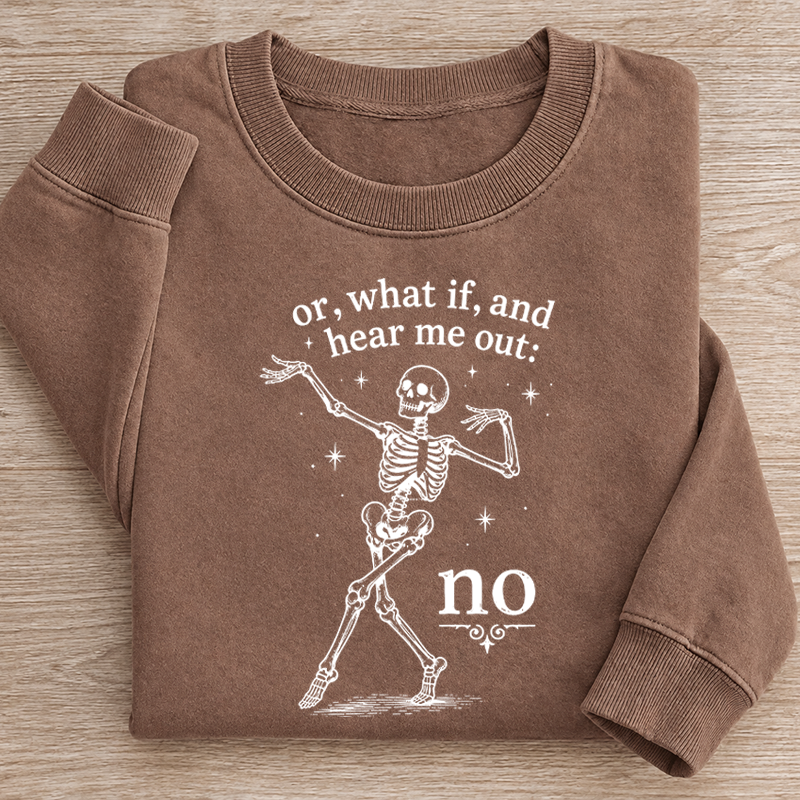 Funny Skeleton Sweatshirt