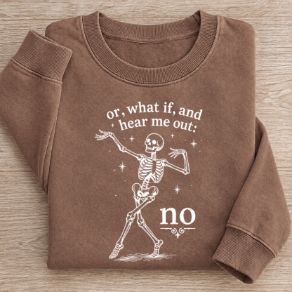 Funny Skeleton Sweatshirt