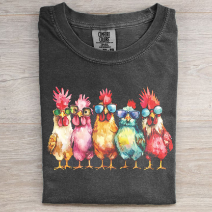 Comfort Colors Chicken T-shirt