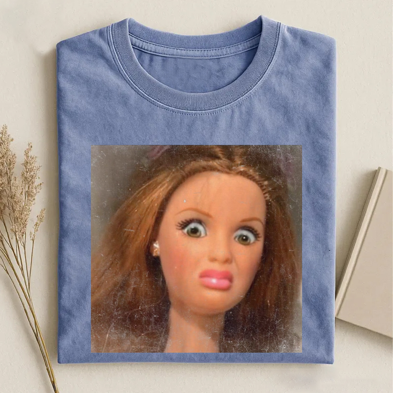 Doll Face Meme T-shirt