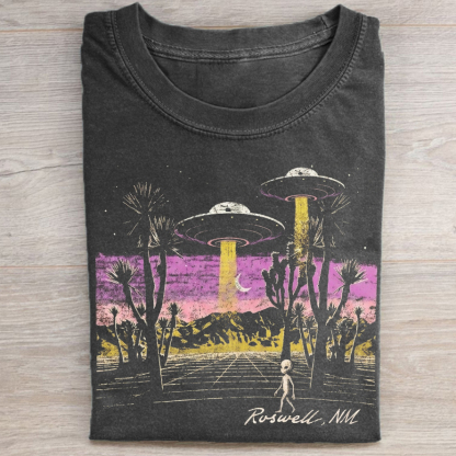 Roswell NM UFO Graphic T-shirt