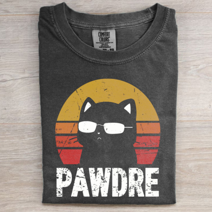 Pawdre Cat Dad T-shirt