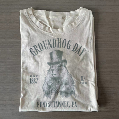 Happy Groundhog Day T-shirt