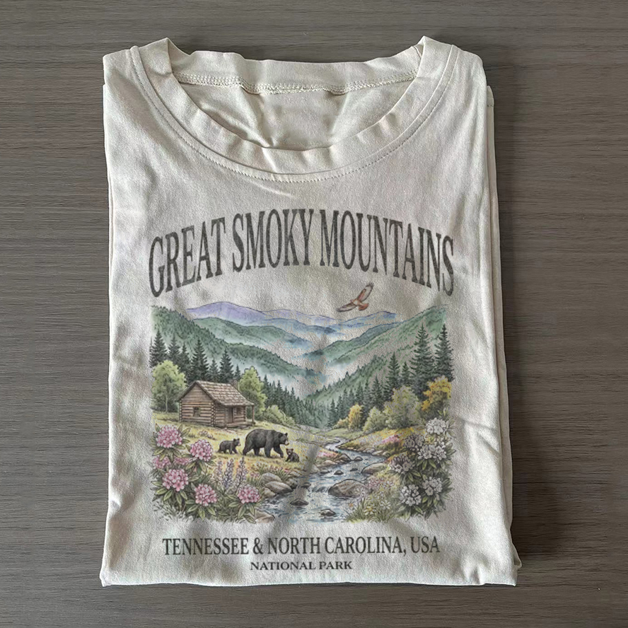 Great Smoky Mountains National Park Vintage 90s T-shirt
