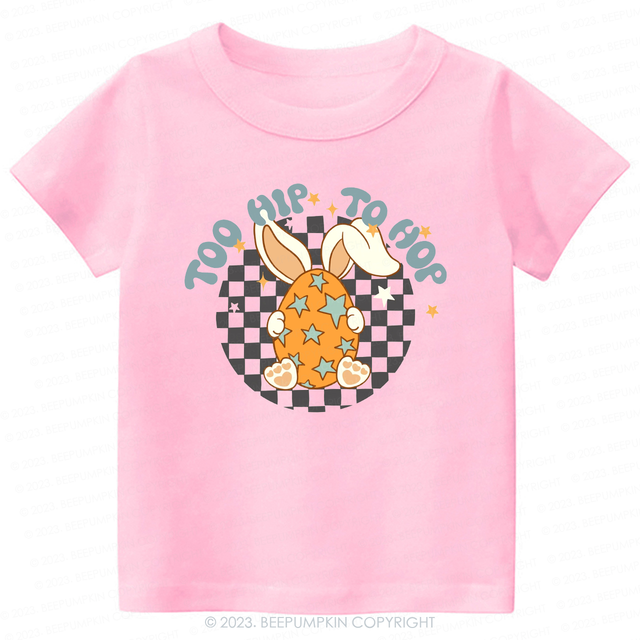 Hoppy Easter Too Hip To Hop-Toddler Tees