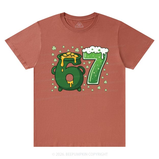Six Seven St Patrick's Day T-Shirts Beepumpkin