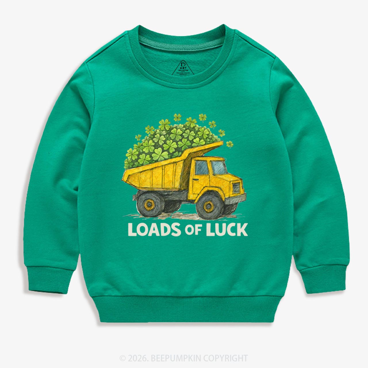 Loads Of Luck St. Patrick's Day Kid's Sweatshirt