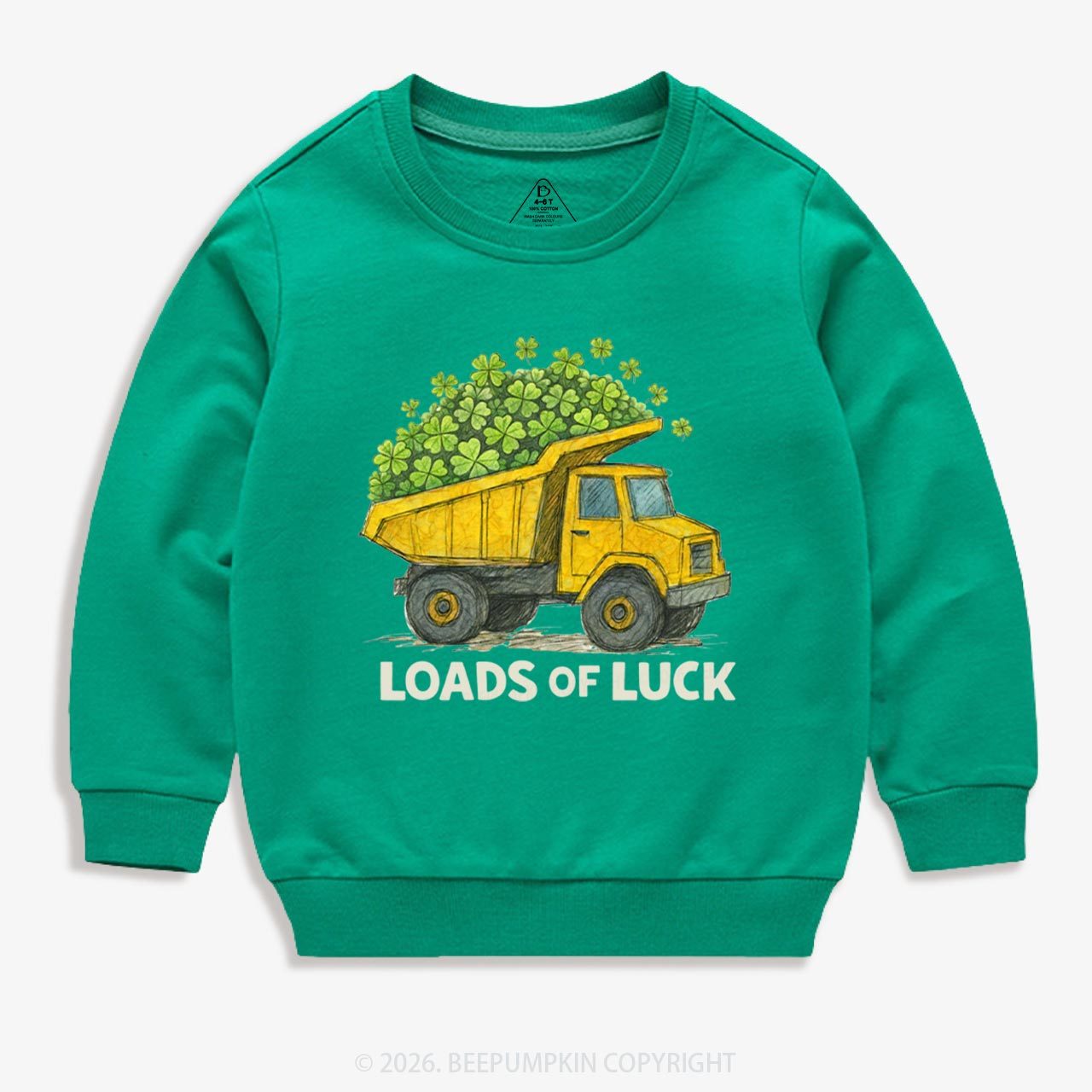 Loads Of Luck St. Patrick's Day Kid's Sweatshirt