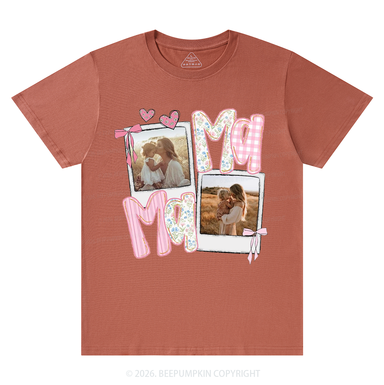 Personalized Photo Gift Shirt For Mom