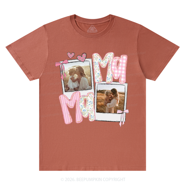 Personalized Photo Gift Shirt For Mom