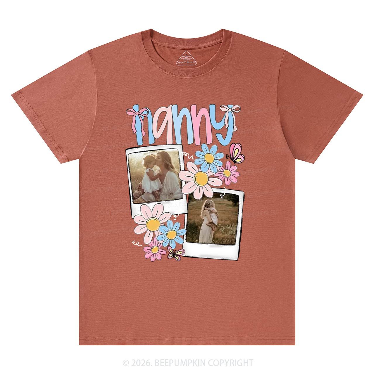 Personalized Photo Gift T-Shirt For Mom