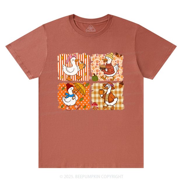 Silly Goose Autumn T-Shirts Beepumpkin