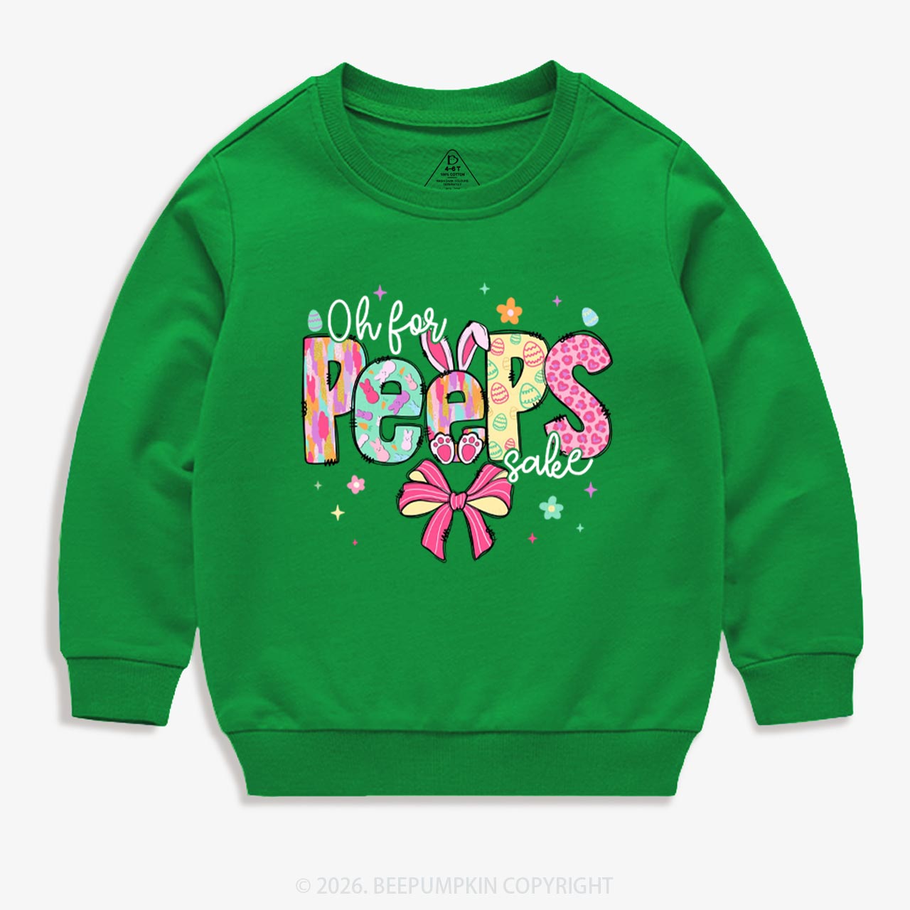 Oh For Peeps Sake Easter Kid's Sweatshirt