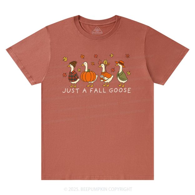 Just A Fall Goose T-Shirts Beepumpkin