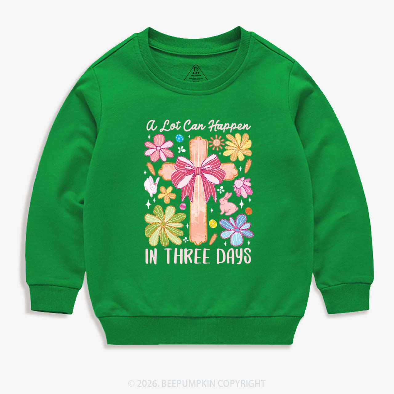 A Lot Can Happen In Three Days Kid's Sweatshirt