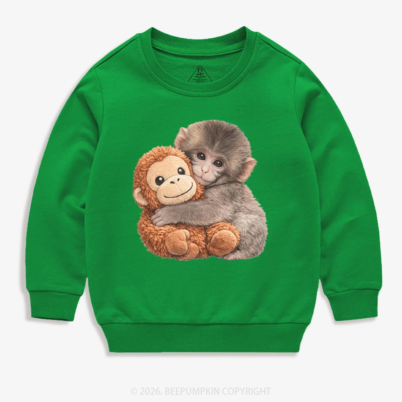 Punch The Monkey Kid's Sweatshirt