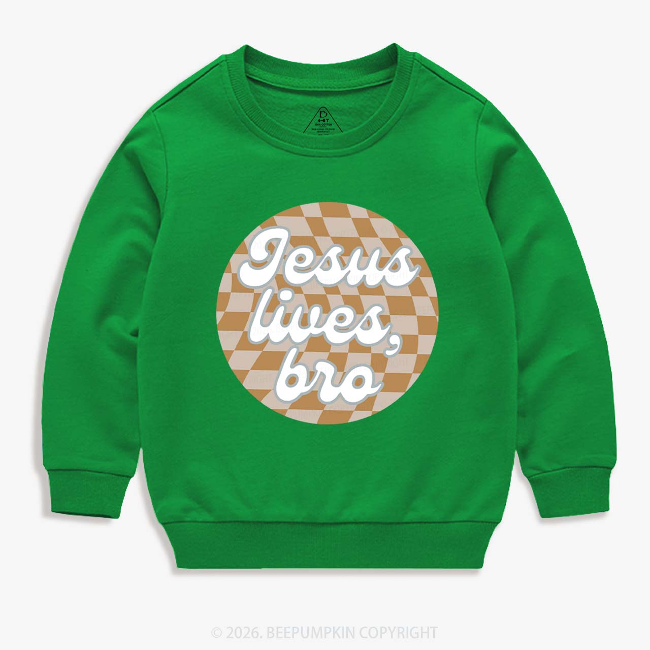Easter Jesus Lives Kid's Sweatshirt