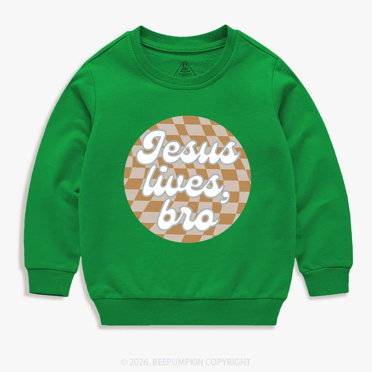 Easter Jesus Lives Kid's Sweatshirt