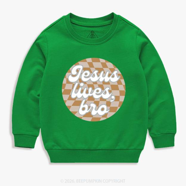 Easter Jesus Lives Kid's Sweatshirt