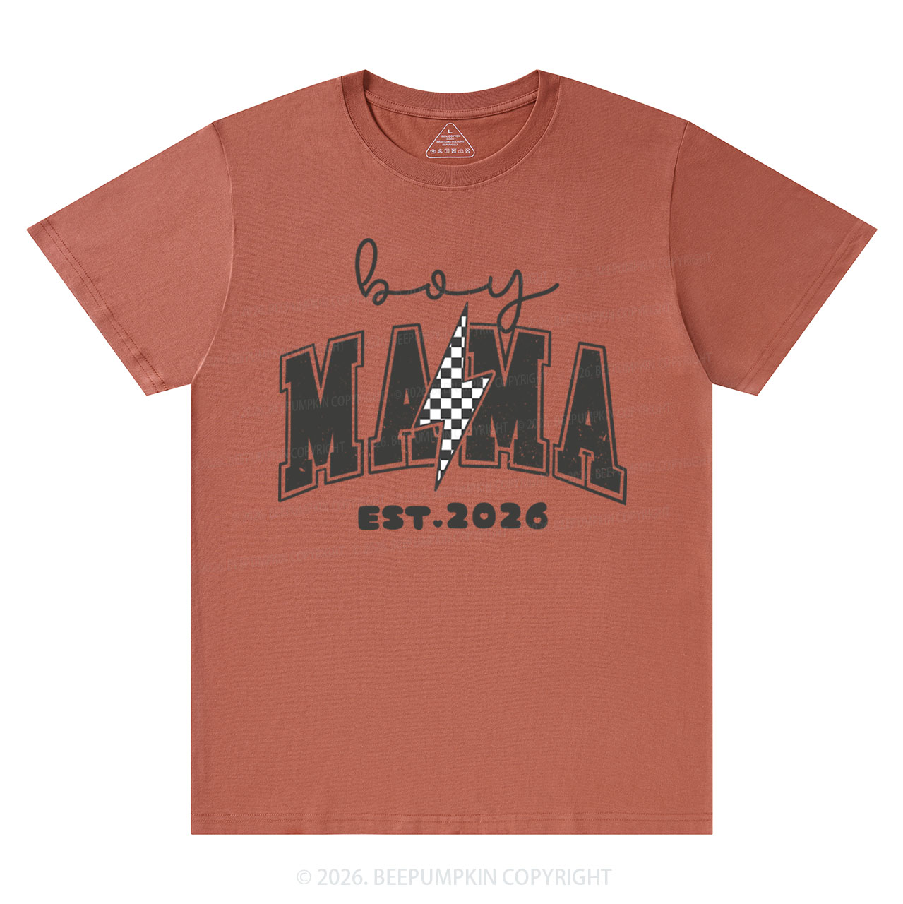 Personalized Boy Mama Est Date T-Shirts