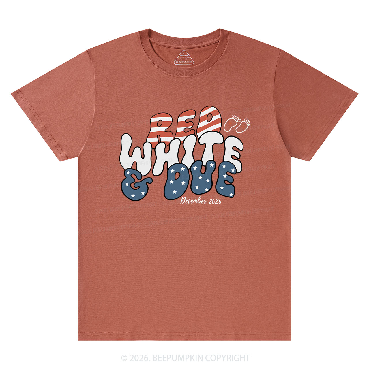 Personalized American Mama 4th July Pregnancy Announcement T-Shirts