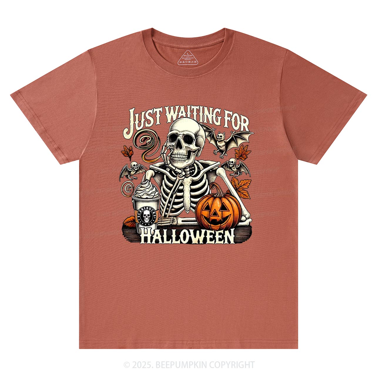 Just Waiting For Halloween T-Shirts Beepumpkin