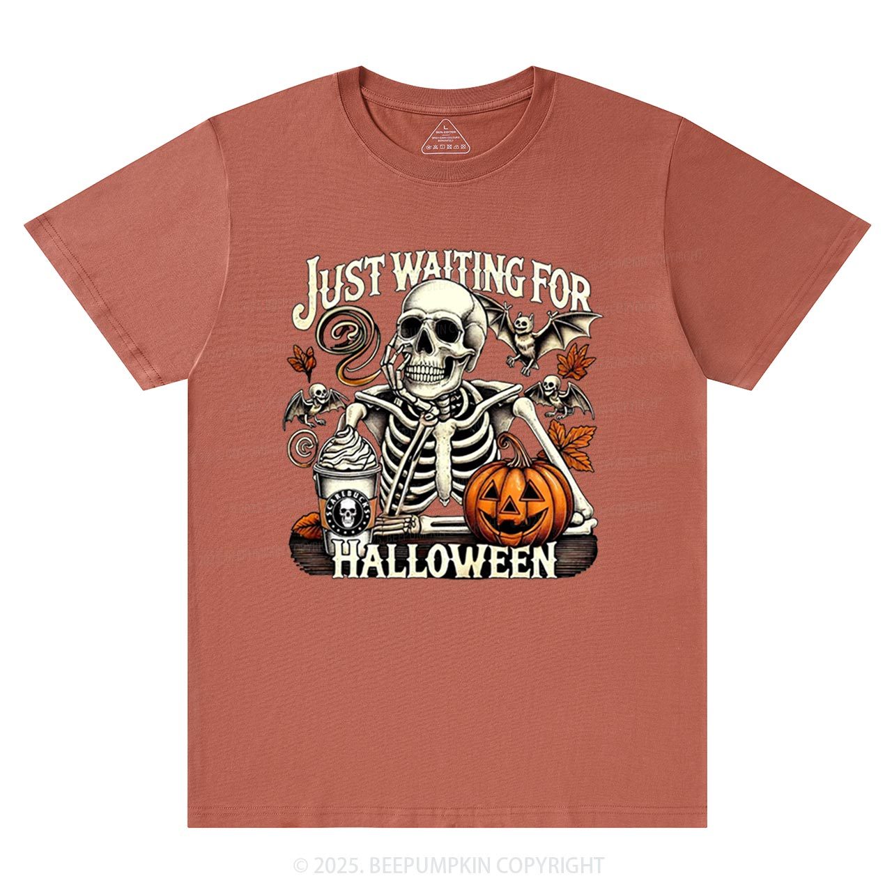 Just Waiting For Halloween T-Shirts Beepumpkin