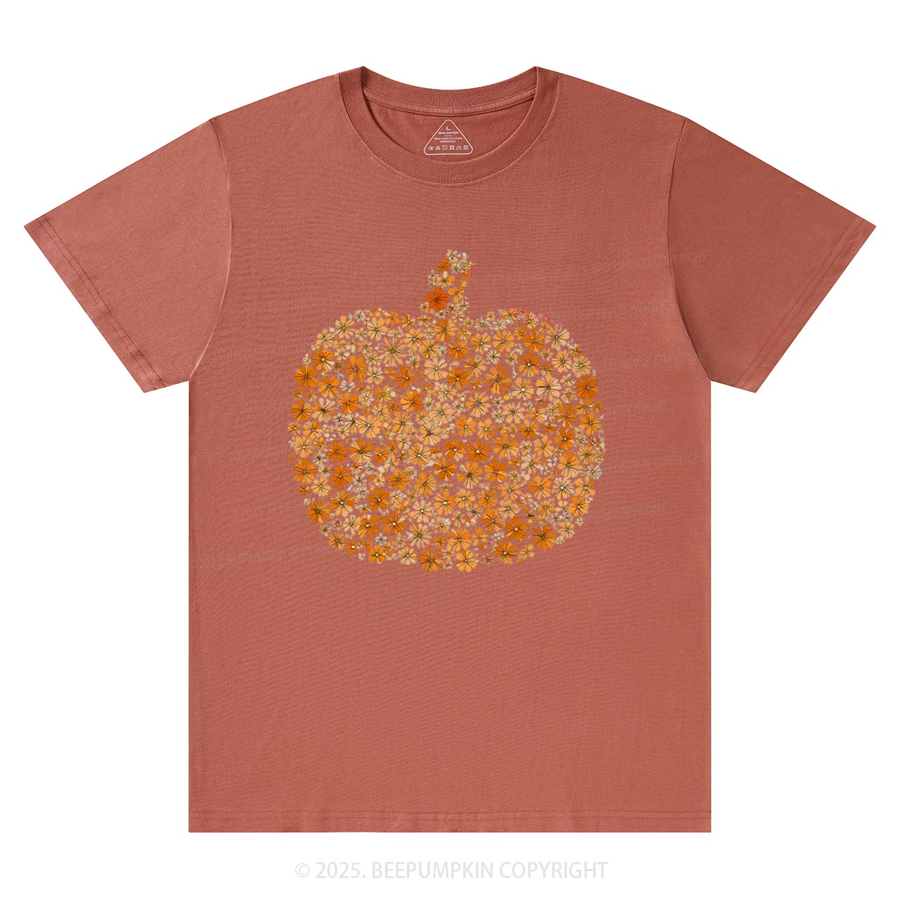 Flower Pumpkin T-Shirts Beepumpkin