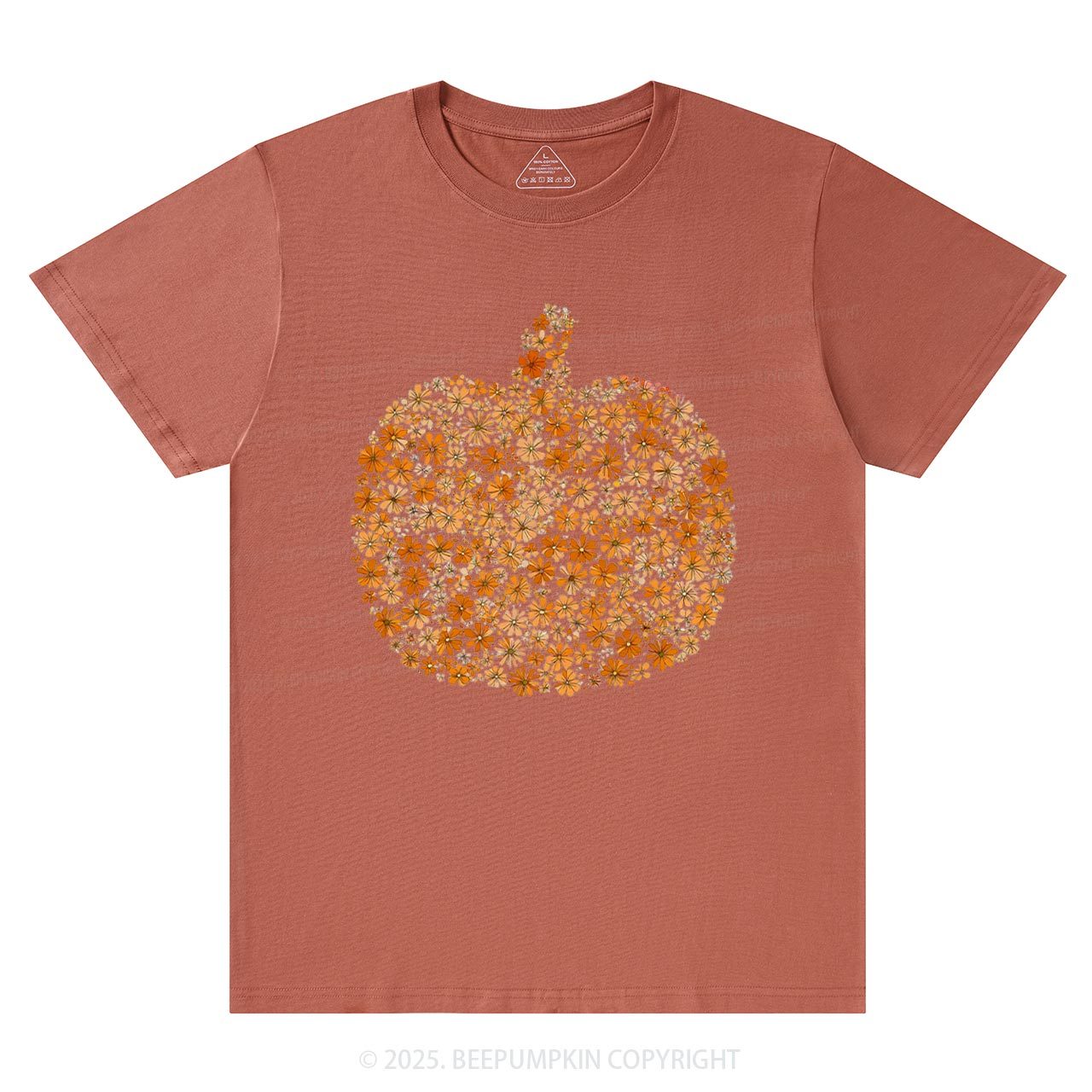 Flower Pumpkin T-Shirts Beepumpkin
