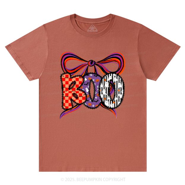 Boo Halloween Coquette T-Shirts Beepumpkin