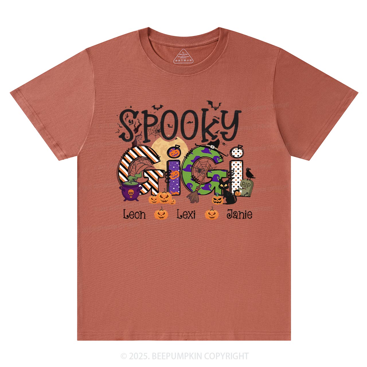 Personalized Spooky Gigi T-Shirts Beepumpkin