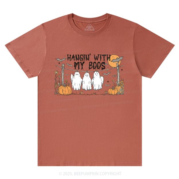 Hangin’ With My Boos T-Shirts Beepumpkin