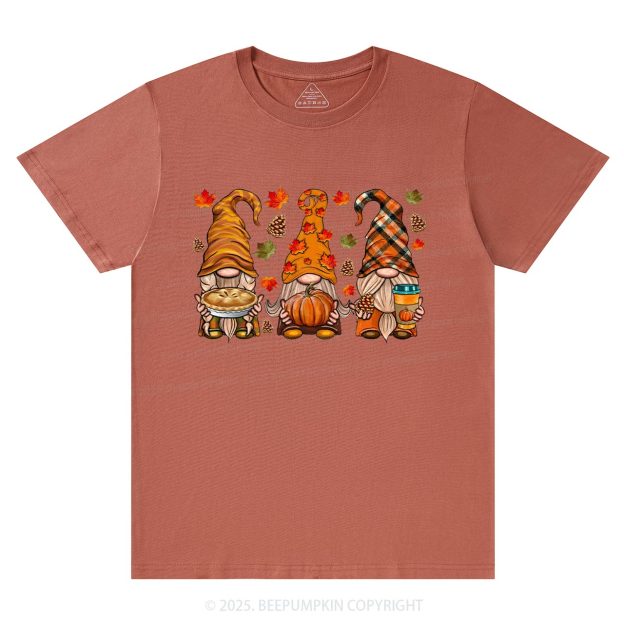 Fall Gnomes T-Shirts Beepumpkin