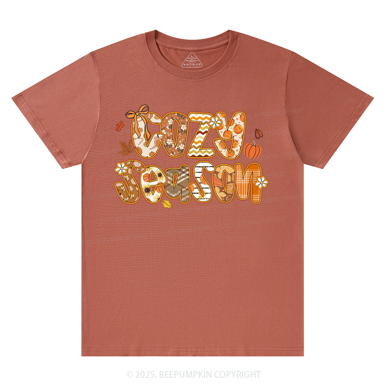 Cozy Season Fall T-Shirts Beepumpkin 