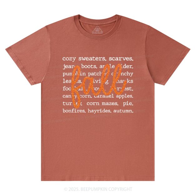 Fall Pumpkin T-Shirts Beepumpkin