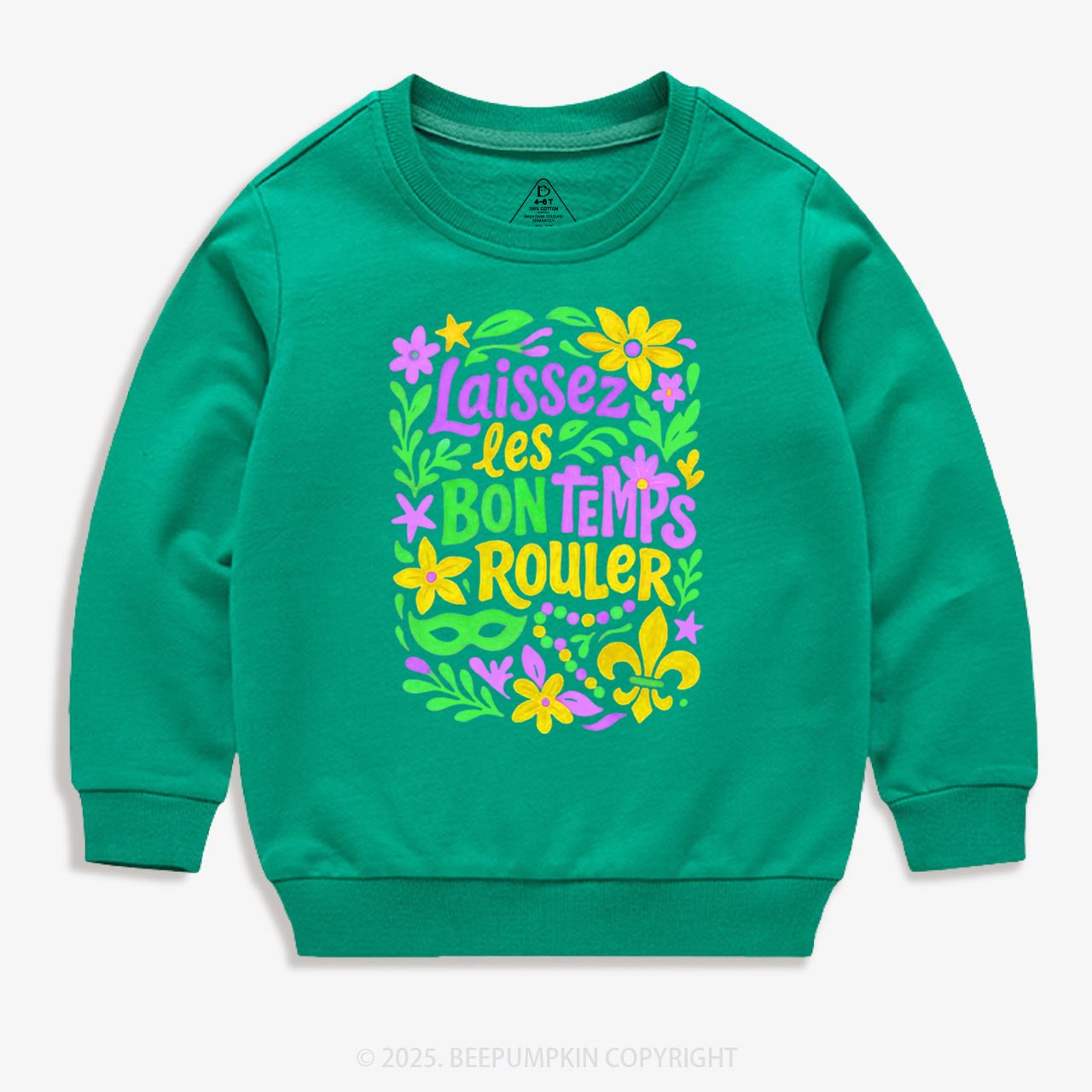Laissez Les Bon Temps Rouler Kid's Sweatshirt