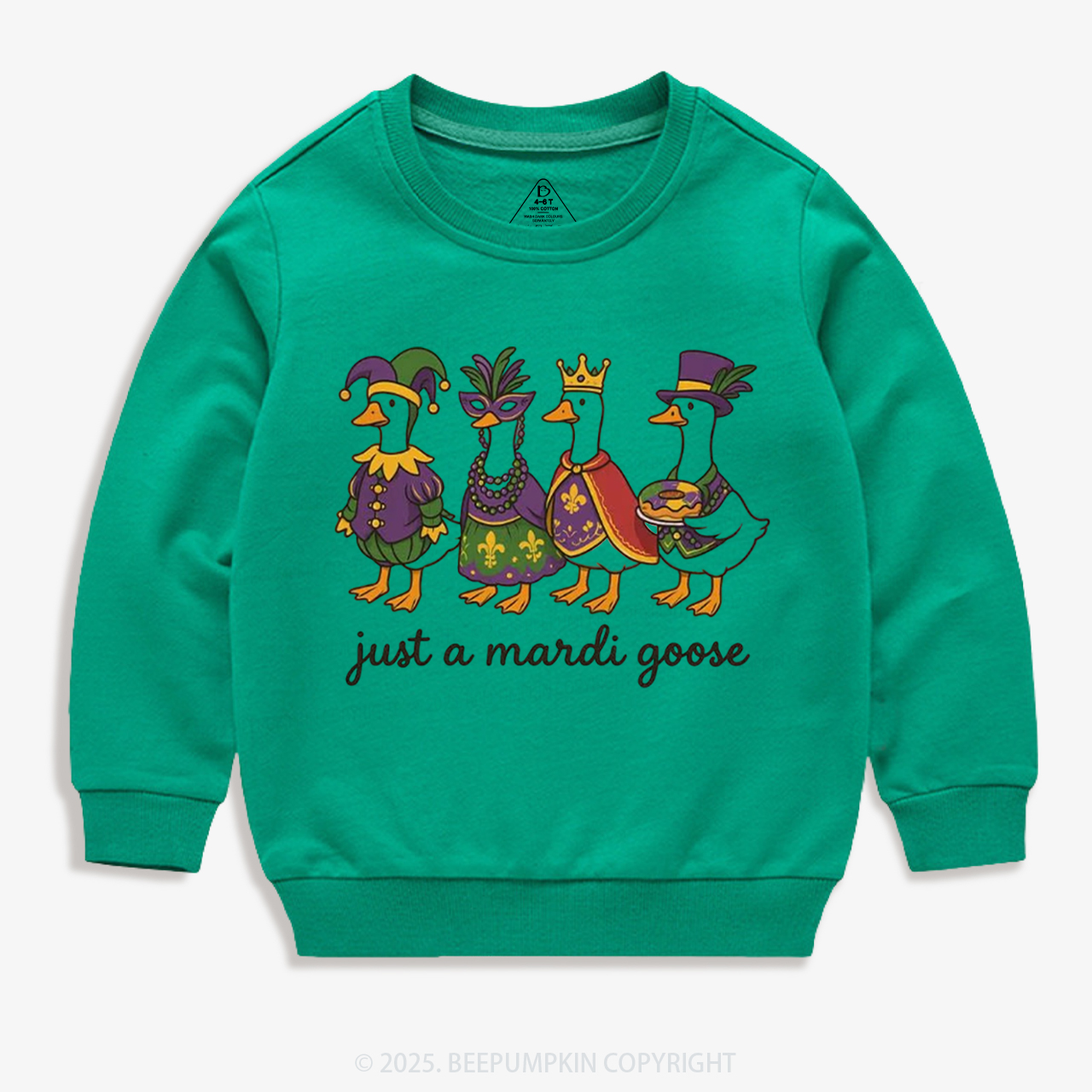 Just A Mardi Goose Kid's Sweatshirt