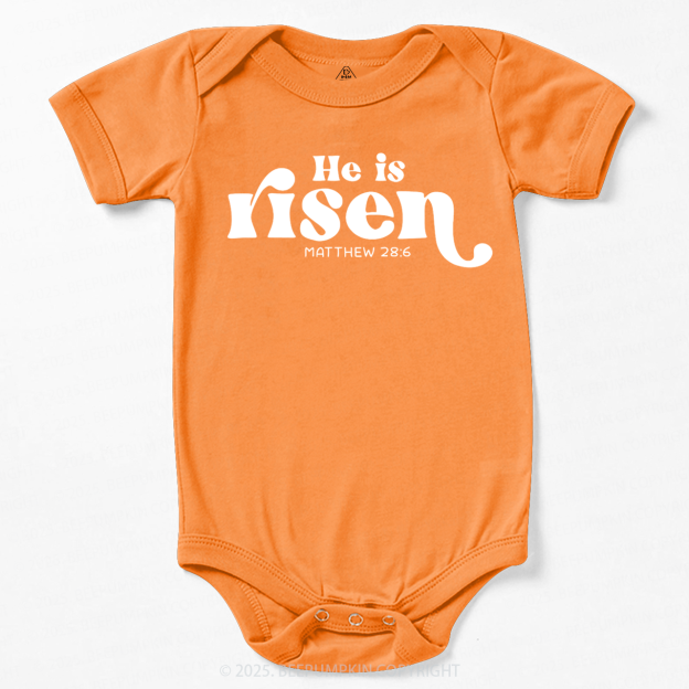 He Is Risen Bodysuit Beepumpkin 2