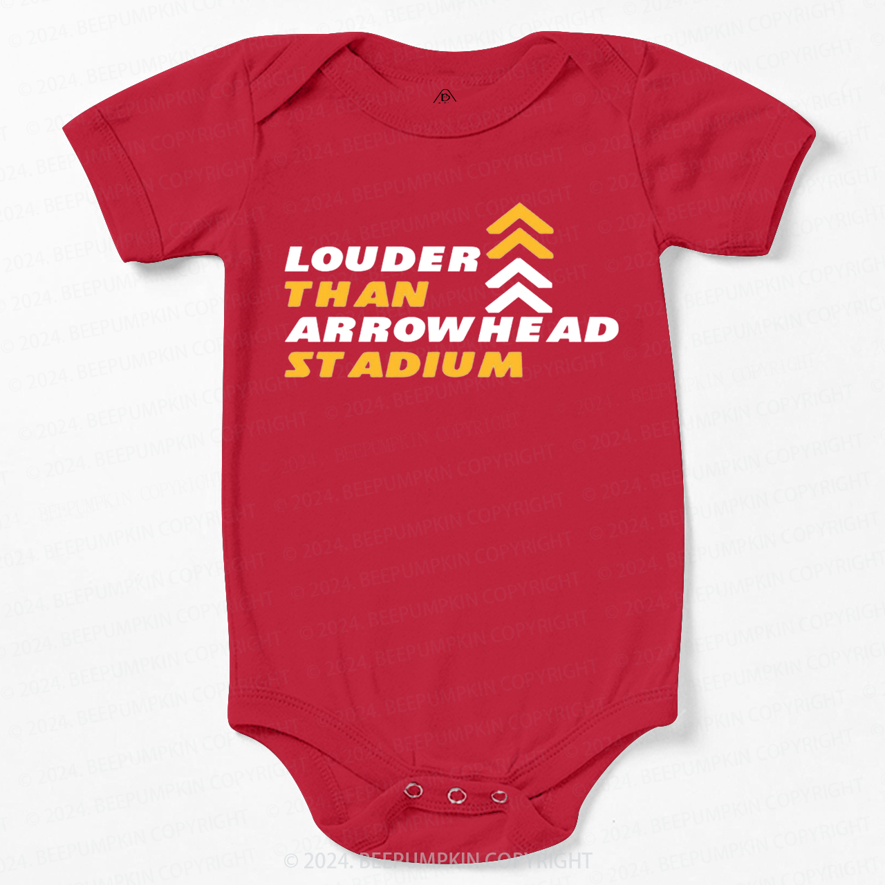 Louder Than Arrowhead Stadium Bodysuit Beepumpkin