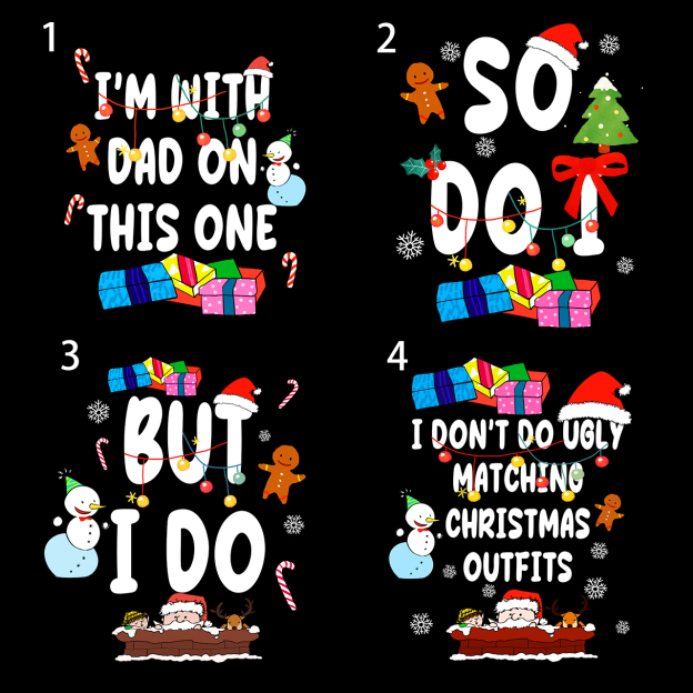 But I Do So I Do on Christmas Eve Family Matching Pajamas Beepumpkin