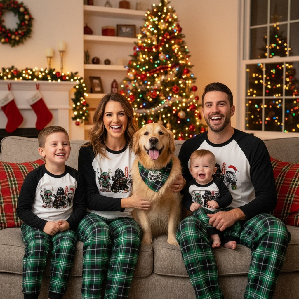 2025 Christmas Family Matching Pajama Sets for Holidays in Style ...