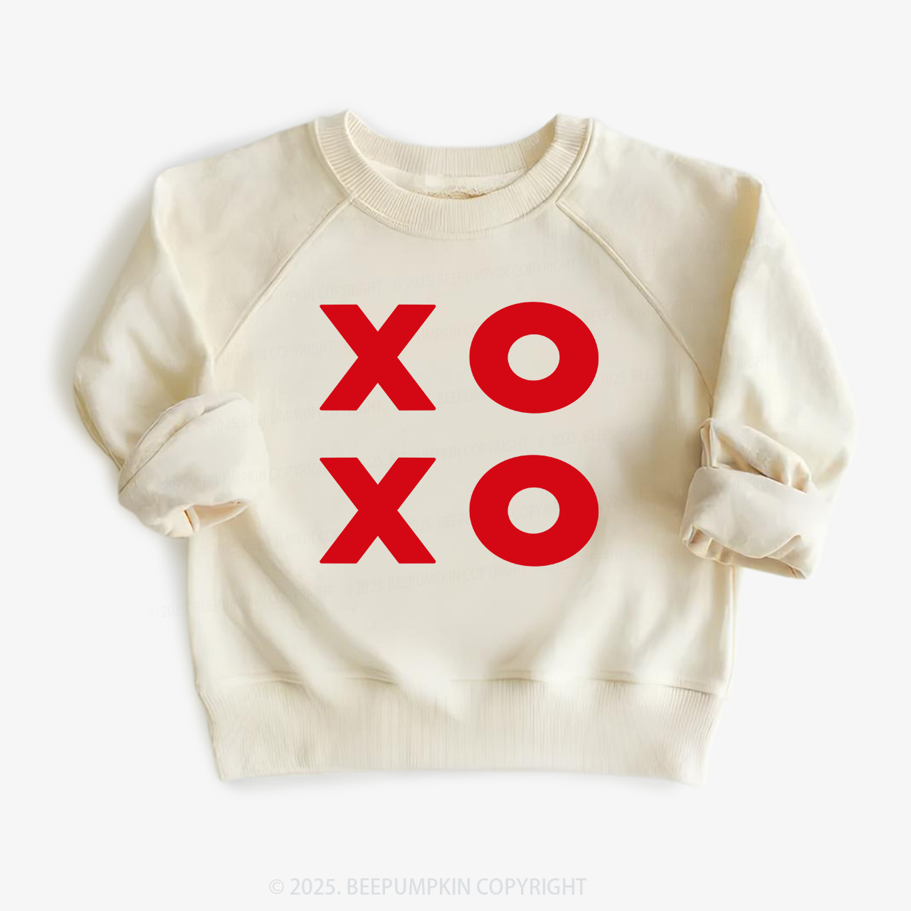 XOXO Valentine's Day Kid's Sweatshirt